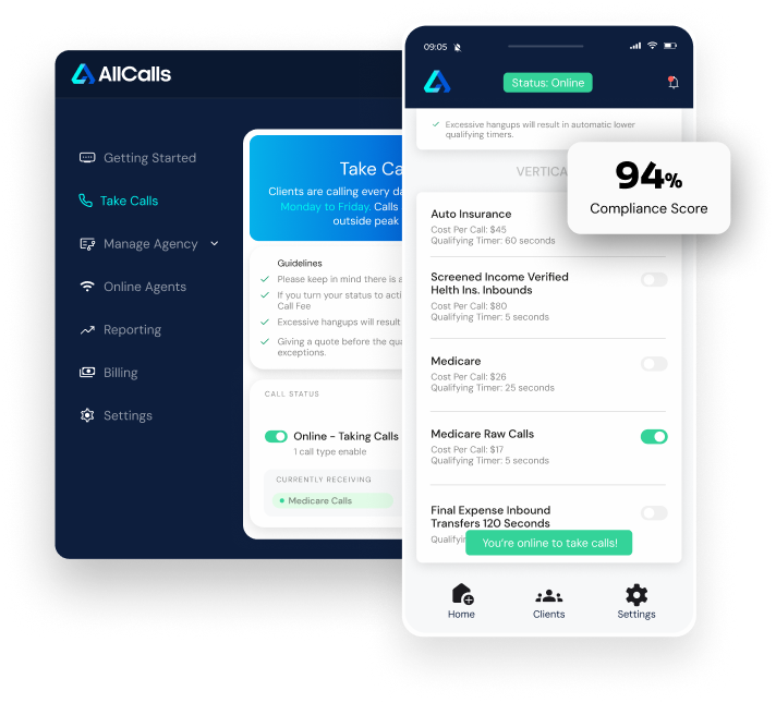 AllCalls | Insurance Lead Generation Software
