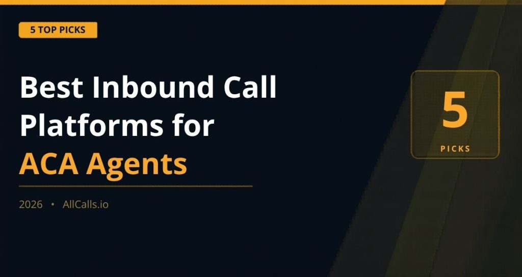Best Inbound Call Platforms for ACA: 5 Top Picks 2026