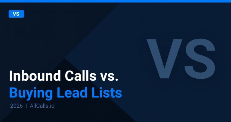 Inbound insurance calls vs buying lead lists which lead type is better for solo agents