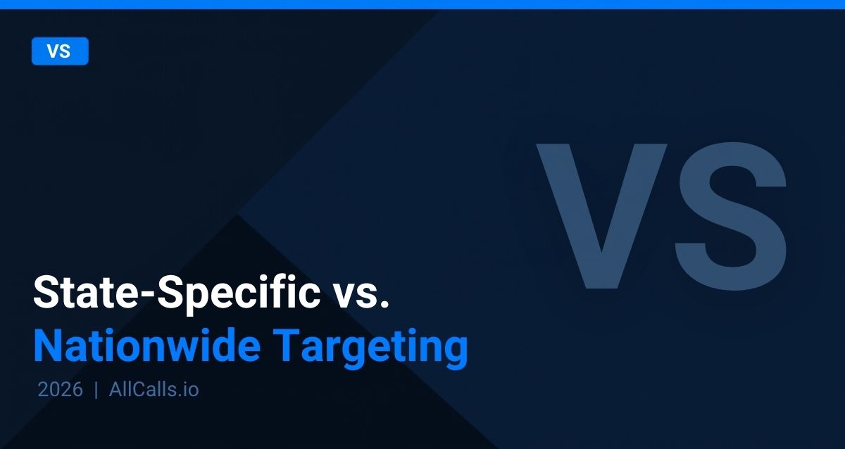 State-specific vs nationwide targeting which strategy is better for final expense leads